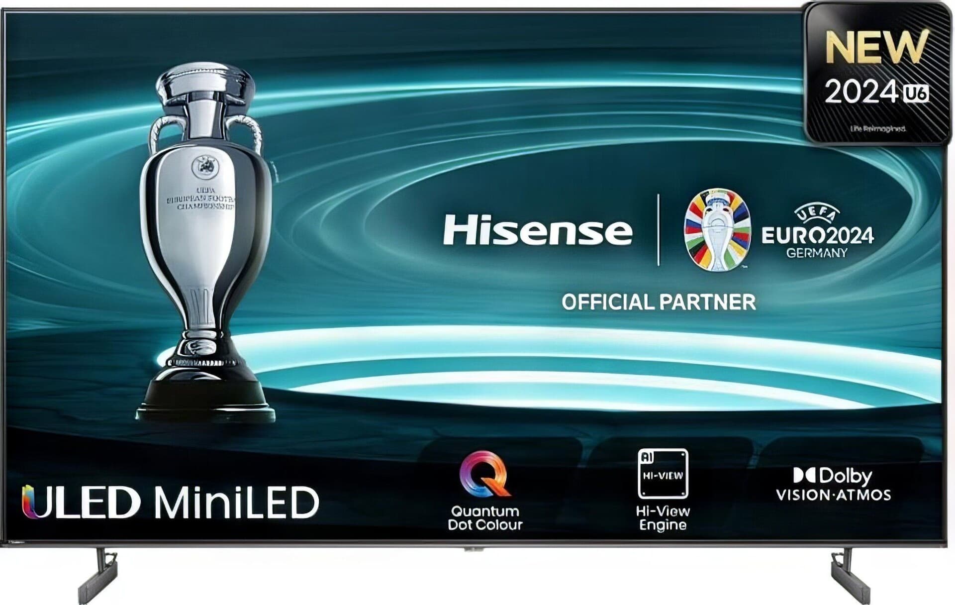 TV Hisense 65" 65U6NQ (2024) Mini-LED UHD Smart TV 4K HDR10+