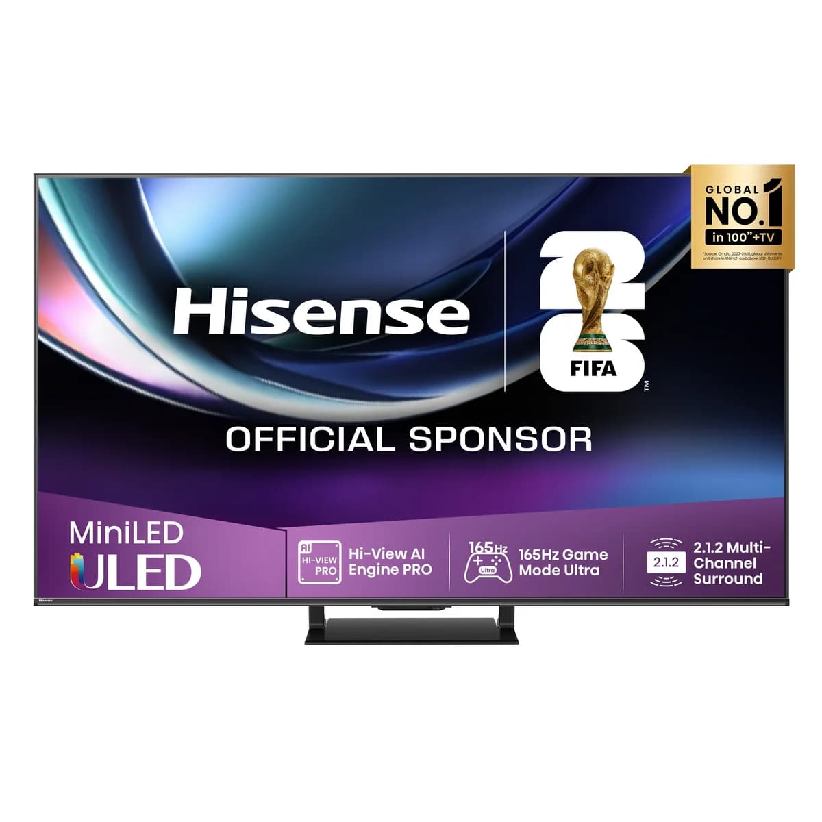 Televisão Hisense 55U7Q PRO 55" QD Mini LED UltraHD 4K VIDAA