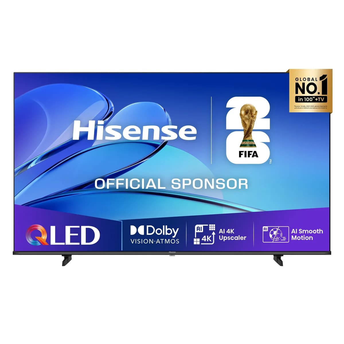 TV Hisense 43" 43E7Q QLED UHD Smart TV 4K