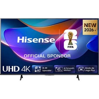 TV Hisense 50" A6S Smart TV Google TV 4K HDR