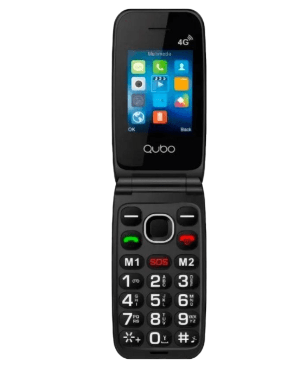 Telemóvel Qubo Neo2NW 4G Base Preto