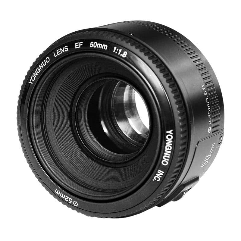 Objetiva Yongnuo 50mm f/1.8 para Canon