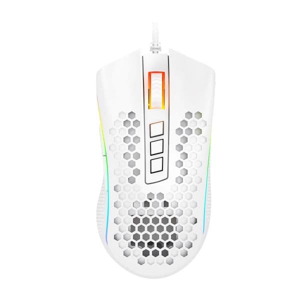 Redragon Storm Elite Gaming M988W-RGB 32000 Dpi RGB Branco