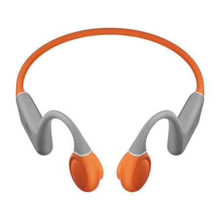 AUSCULTADORES QCY T25 (CINZENTO+LARANJA)