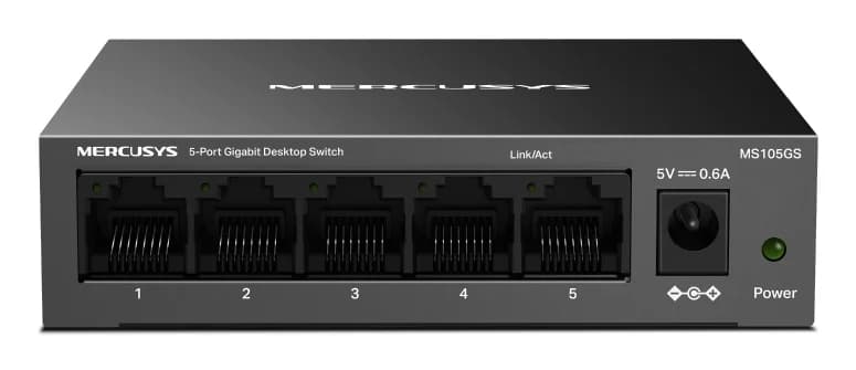 Mercusys Switch 5 Portas GIGABIT - MS105GS