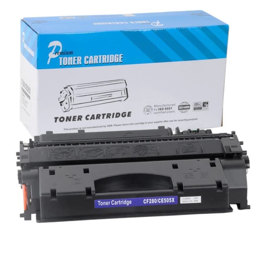 Toner Compatível HP CE505X - Black