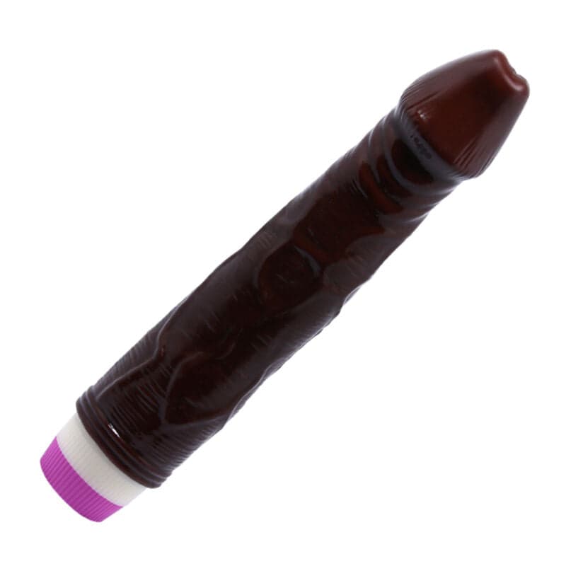Baile Vibrators Waves of Pleasure Vibrador Realístico Marron 23 cm