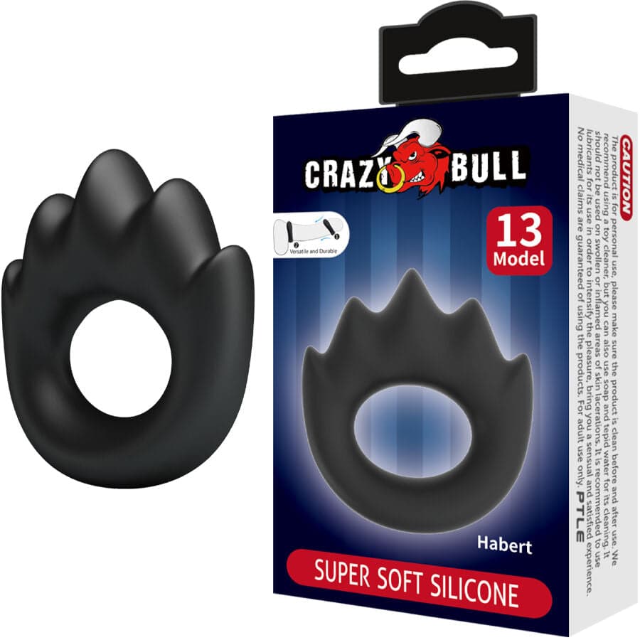 Crazy Bull Anel de Silicone Habert Modelo 13