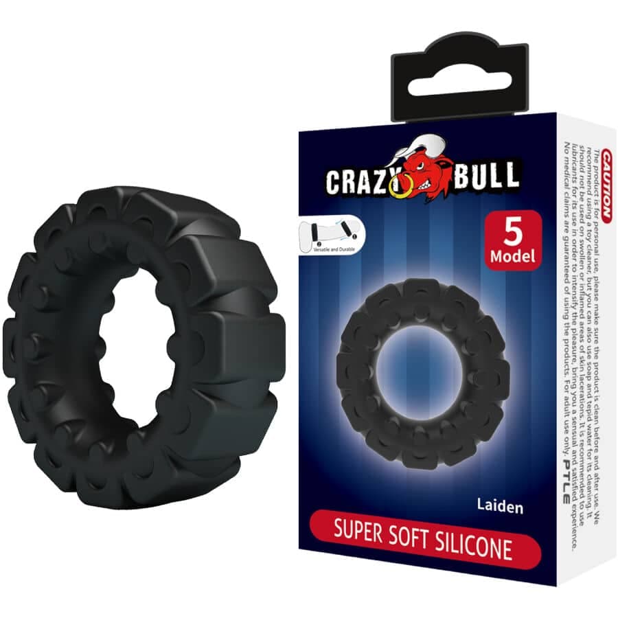 Crazy Bull Anel de Silicone Laiden Modelo 5