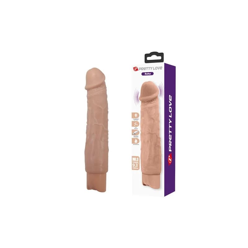 Pretty Love - Rufus Vibrador Flexível e Realista