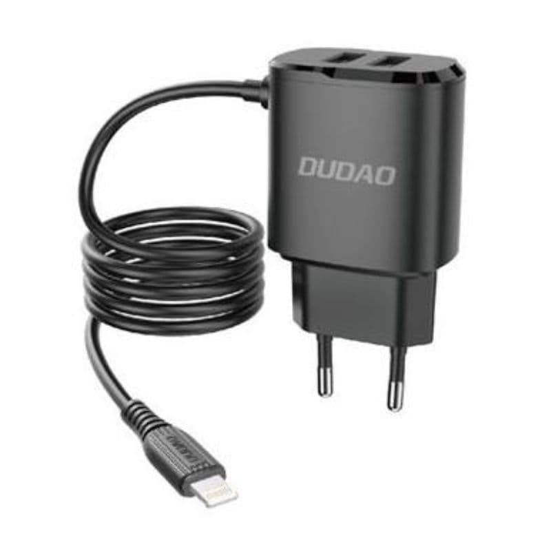 NÚCLEO DUDAO A2PROL 2USB A C/ CABO LIGHTNING - Tuga Mobile
