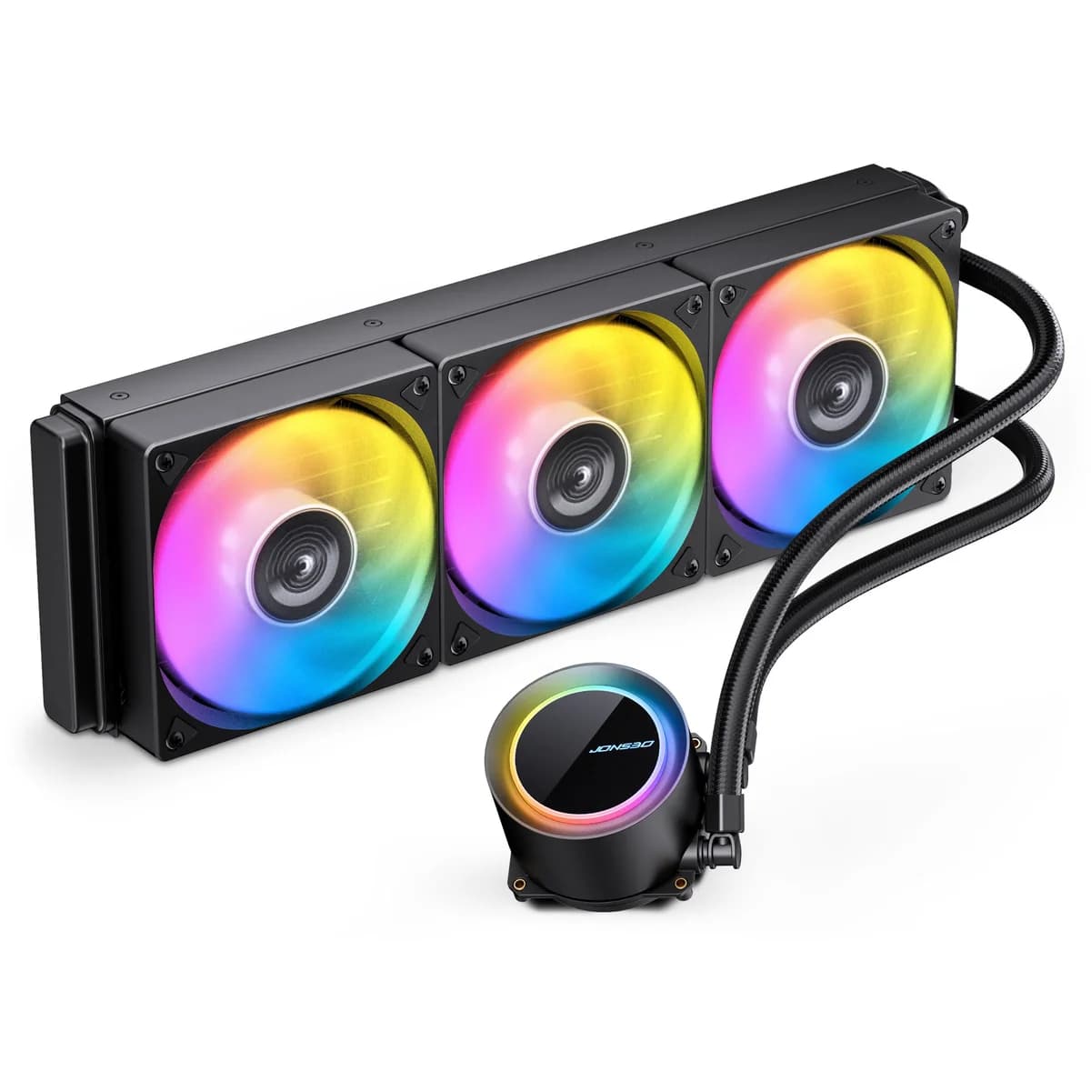 Water Cooler CPU Jonsbo TG-360 ARGB Preto - 360mm