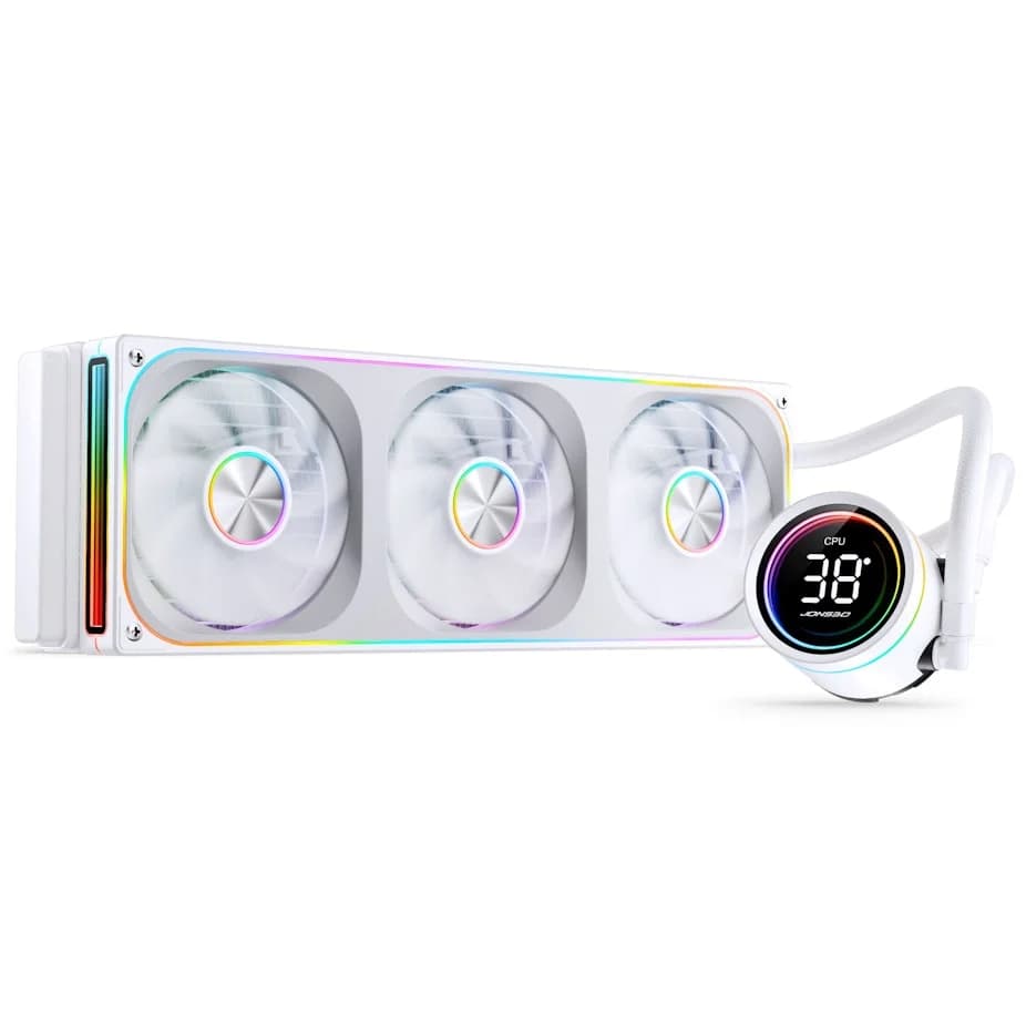 Water Cooler CPU Jonsbo TH-360 ARGB Branco - 360mm