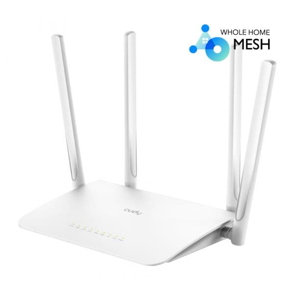 Cudy Router AC1200 Dual-Band WiFi 5 Mesh Gigabit