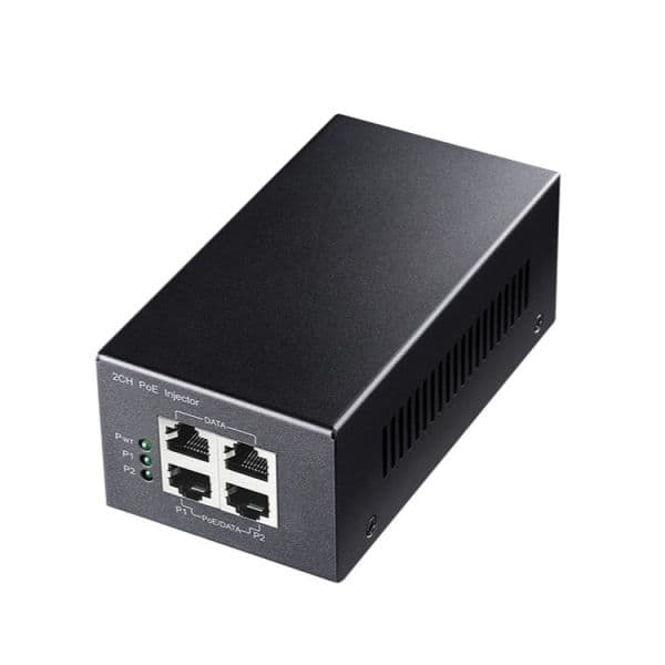 Cudy Injetor PoE POE220 Gigabit 4 Portas 30W 54V Preto