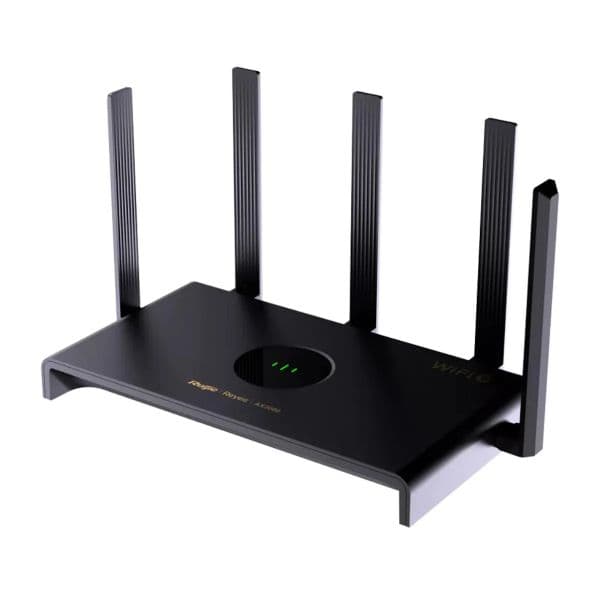 Reyee Router Dual-Band WiFi 6 AX3000 Mesh 4 Portas 3x Gbe 2.4GHz/5GHz 2402Mbps (5GHz) Dual WAN 5 Antenas - RG-EW3000GX PRO