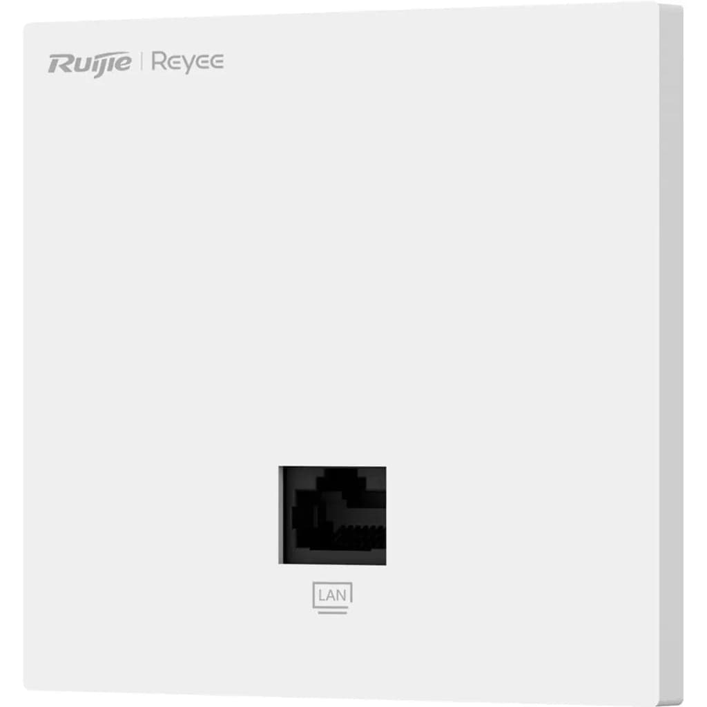 Ruijie Reyee Access Point de Parede Ultra-Fino Wi-fi 6 PoE