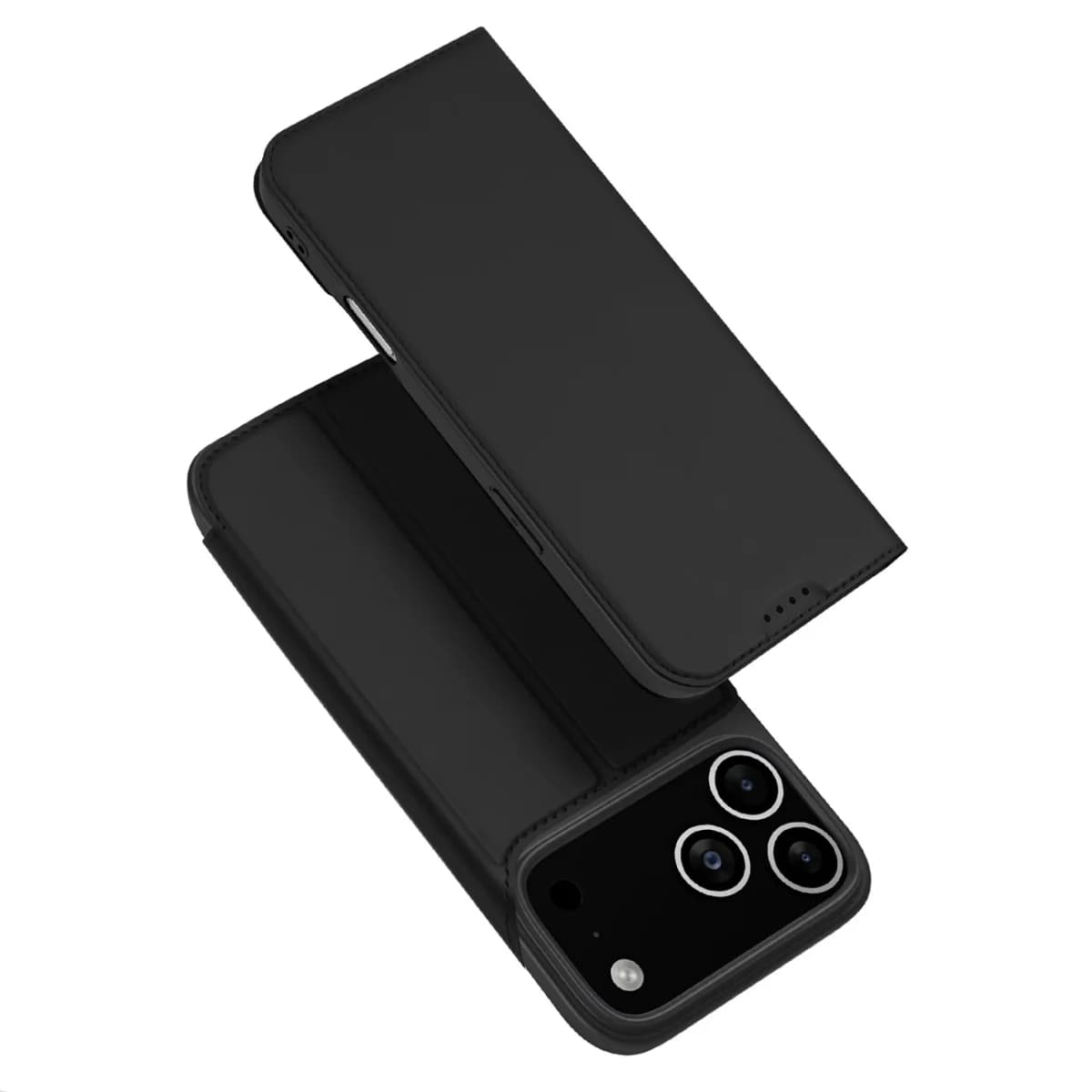 Capa para iPhone 17 Pro Max Dux Ducis Skin Pro Flip Black