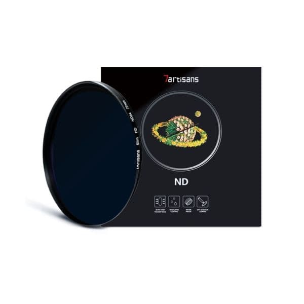 7ARTISANS Filtro Densidade Neutra Slim hd ND64 6 Stops 58mm