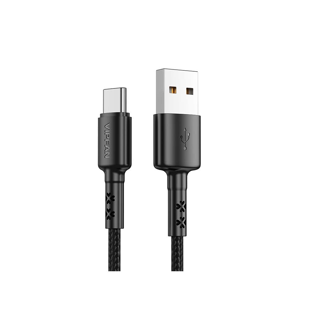 Cabo USB “A” Macho / USB-C 1,2mt – Nylon