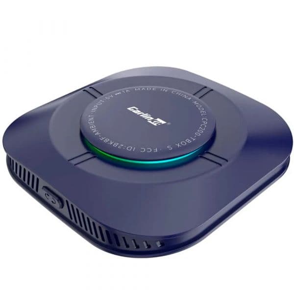 CarlinKit TBOX S2P Adaptador Sem Fios CarPlay e Android Auto 4GB RAM 64GB ROM Preto