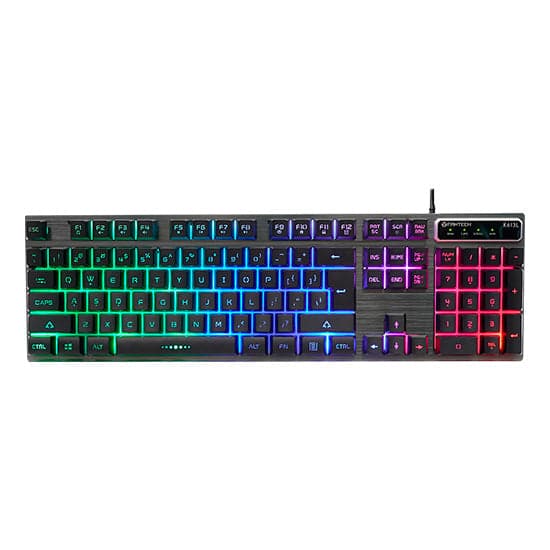 Teclado Gaming Fantech Fighter II K613L RGB PT