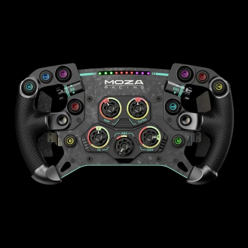 Volante MOZA Racing GS V2P Pele-Microfibra