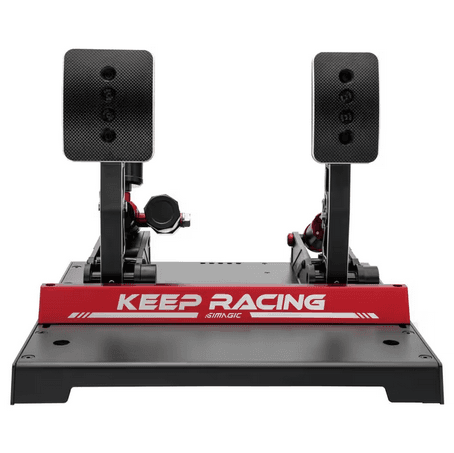 Pedais Simagic P1000-FRS - 2 Pedais - Loadcell 100Kg e travão hidráulico