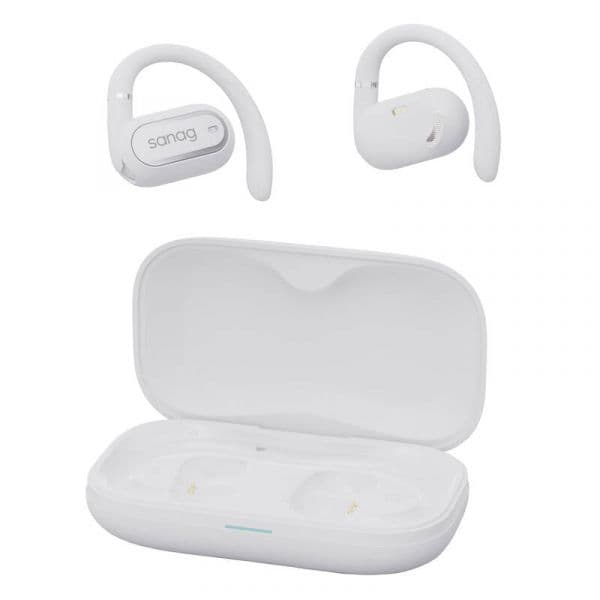 Sanag Auscultadores G36S OWS Bluetooth 5.4 Branco