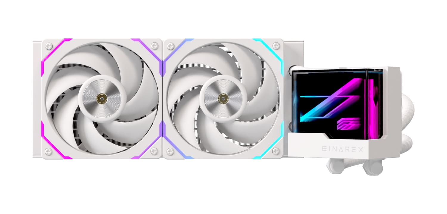 Einarex VERTEX 240 Water Cooler AIO 240mm RGB Branco
