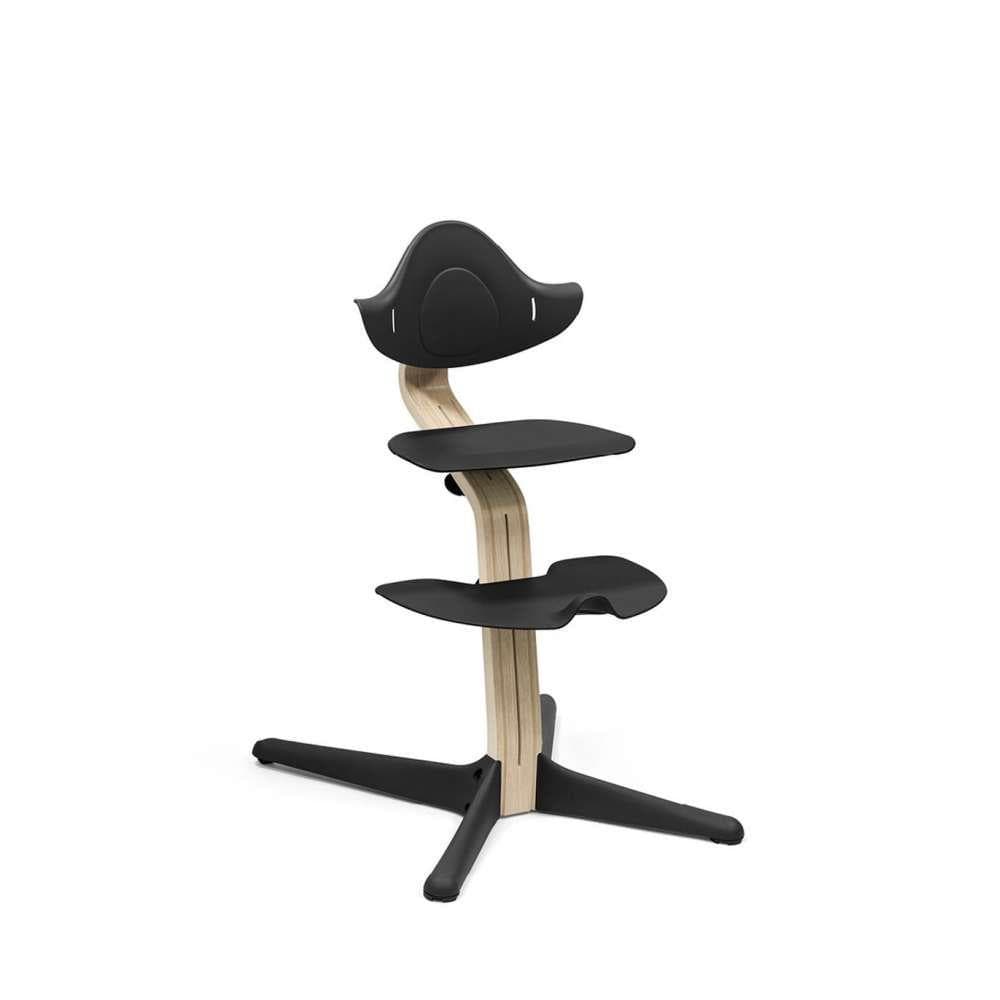 Stokke Cadeira de Papa Nomi Madeira Natural Black