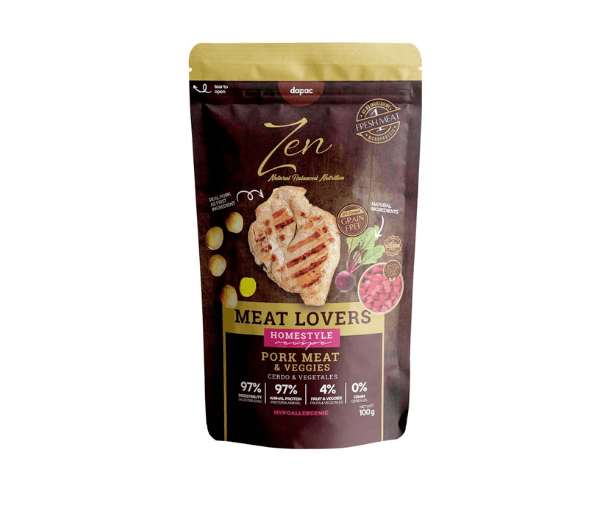 Zen- Wet Dog No Grain- Porco 100 g