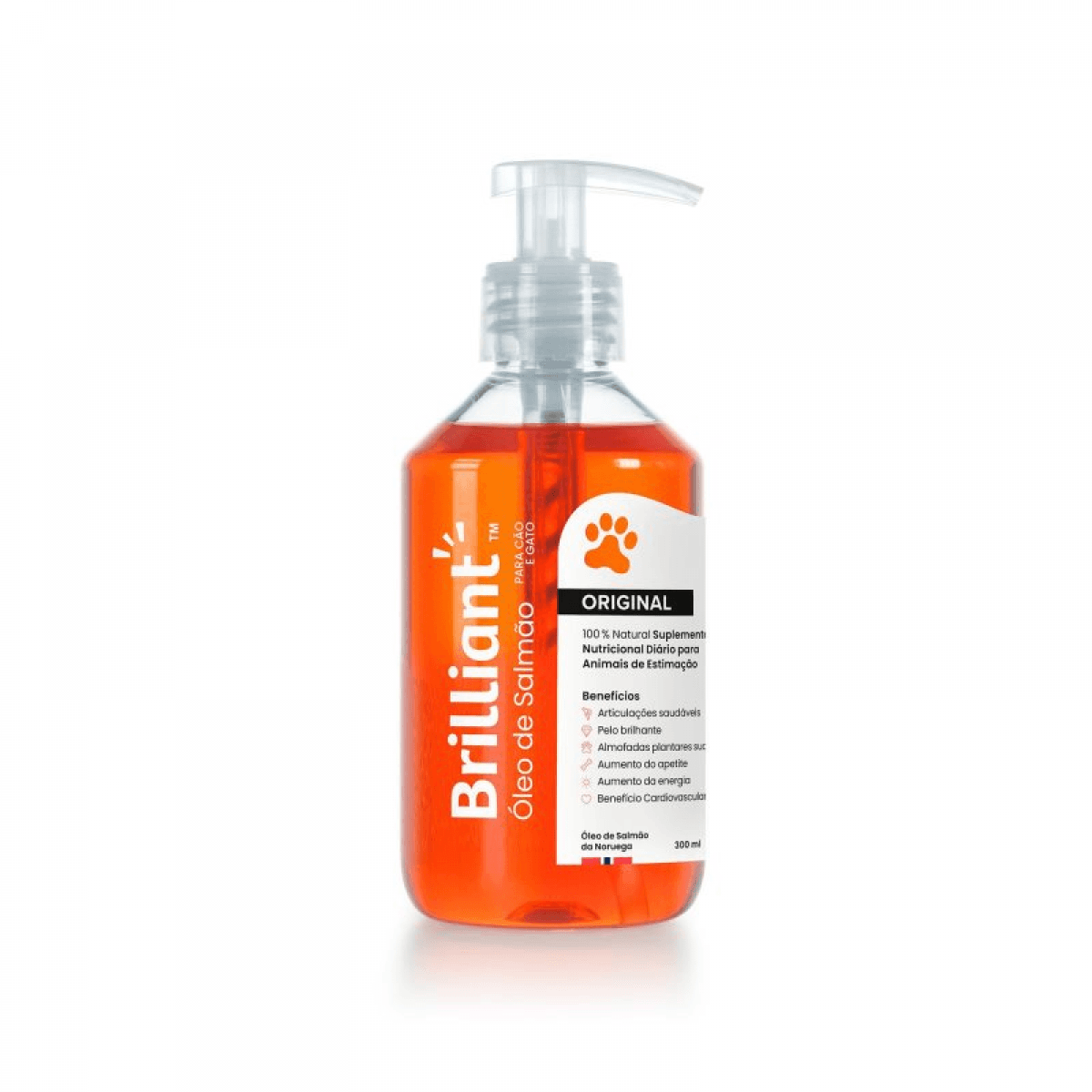 Brilliant Salmon Oil 300 ml C/ Doseador