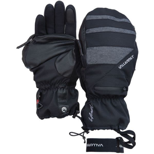 Vallerret Luvas Foto Skadi Lrs Zipper Mitt Preta Tamanho Xxl - VALL23SKDBKXXL