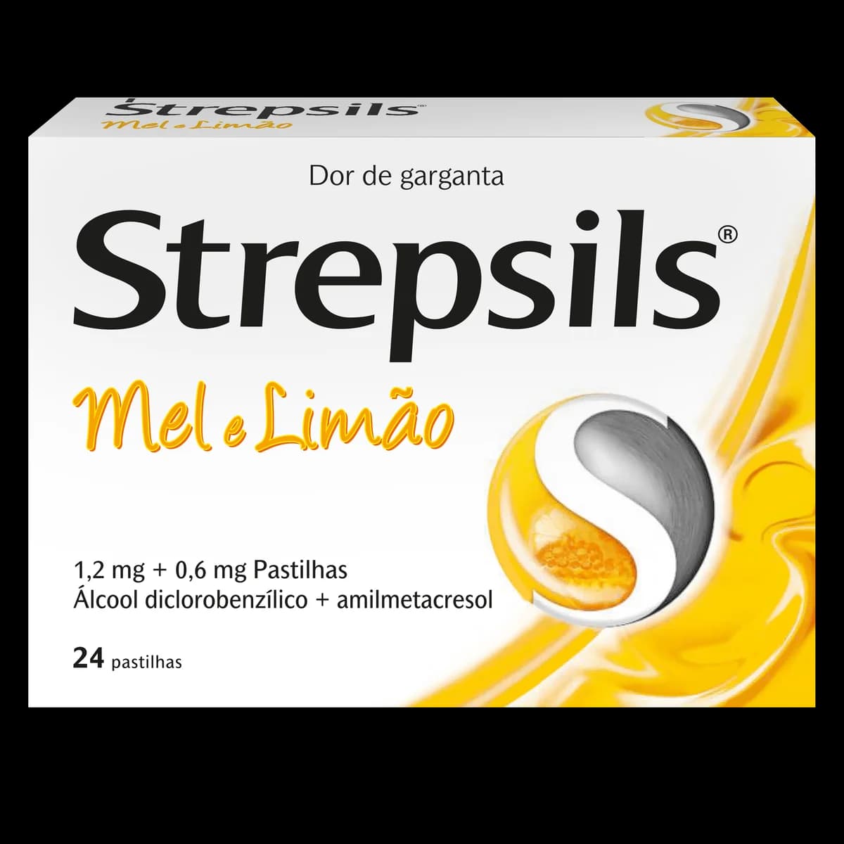 Strepsils Mel e Limão 24 pastilhas