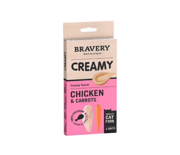 Bravery Creamy Frango e Cenoura - ParAnimais