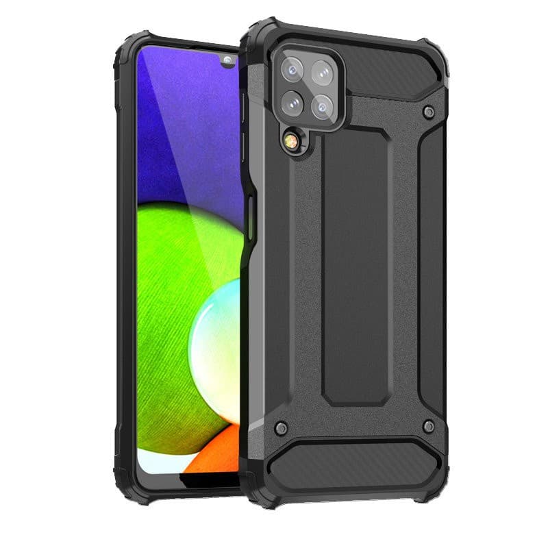 Capa Hybrid Armor Samsung A22 4G Preto