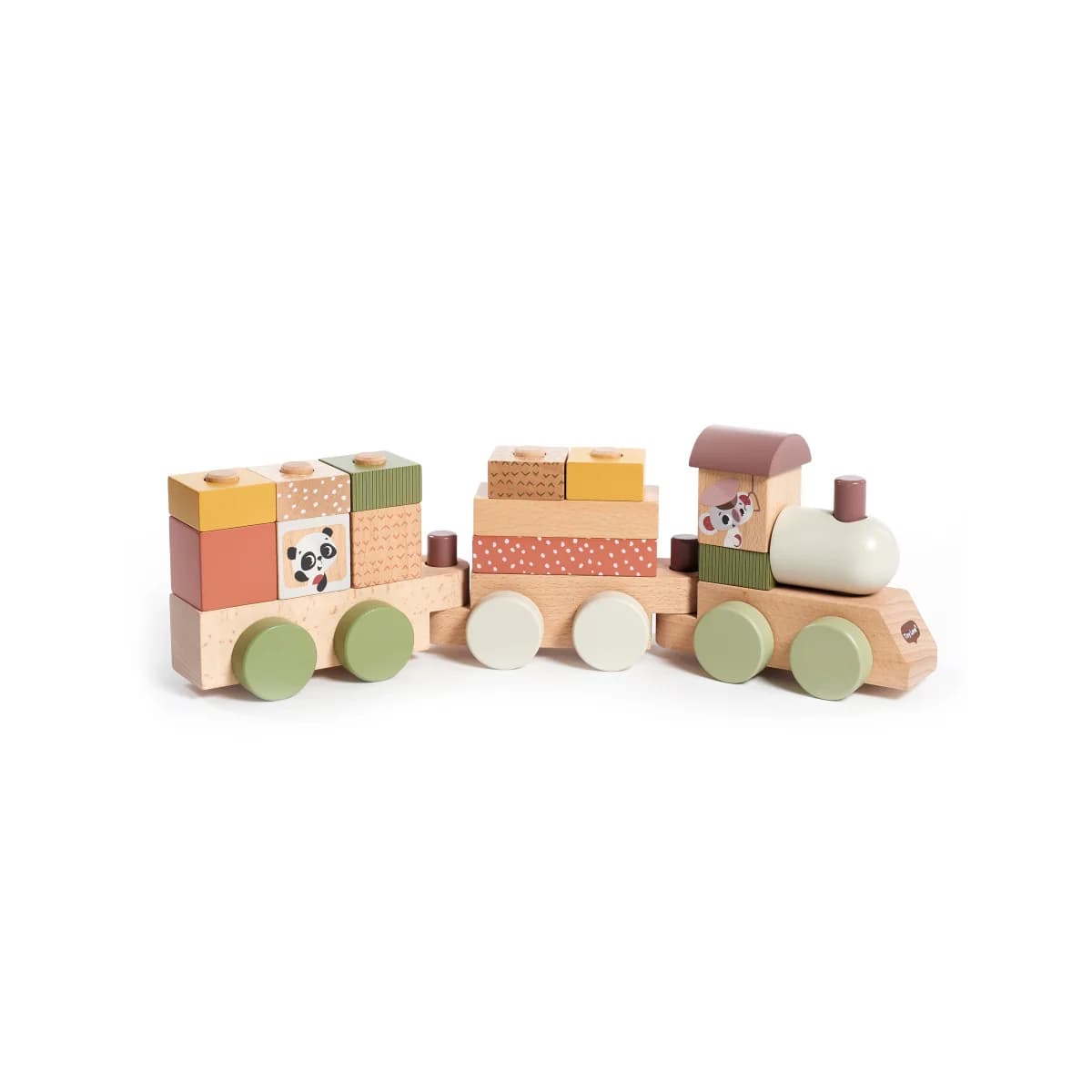 Tiny Love Boho Chic Wooden Stacking Train