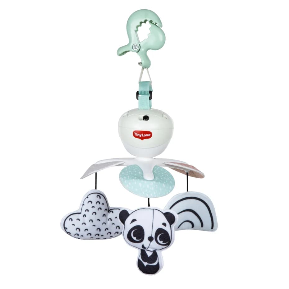 Tiny Love Mobile Take Along Black & White Decor