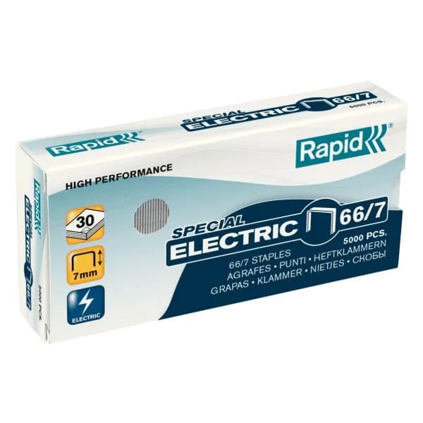 Rapid Caixa 5000 Agrafos 66/7 Galvanizados