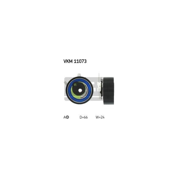 SKF - VKM 11073 - Rolo tensor, correia dentada - 7316571534688