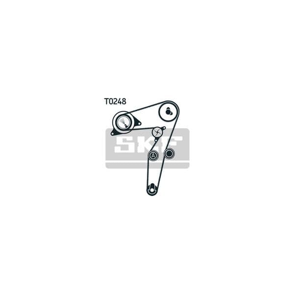 SKF - VKMA 02195 - Jogo de correias dentadas - 7316573402145