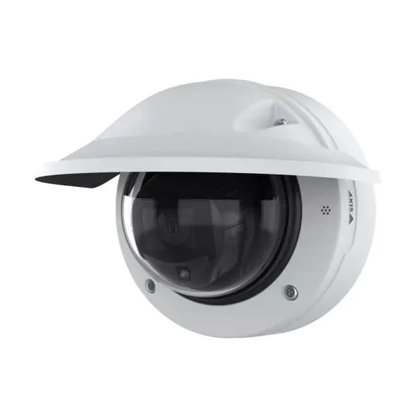 Axis Câmara de Segurança IP P3287-LVE Dome 5MP Visão Noturna Detecção IA