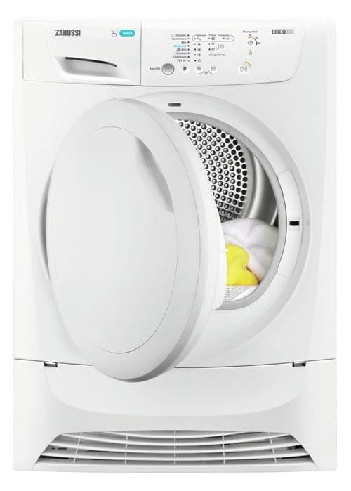 Máquina de Secar Zanussi ZDP7202PZ | 7 Kg | Condensação | B | Branco