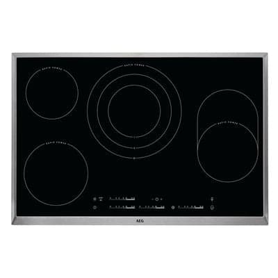 PLACA DE VITROCERÂMICA AEG HK854870XB 4 ZONAS