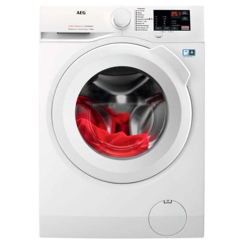 Máquina de Lavar Roupa AEG L6FBI147P | 10kg, 1400rpm, Classe A