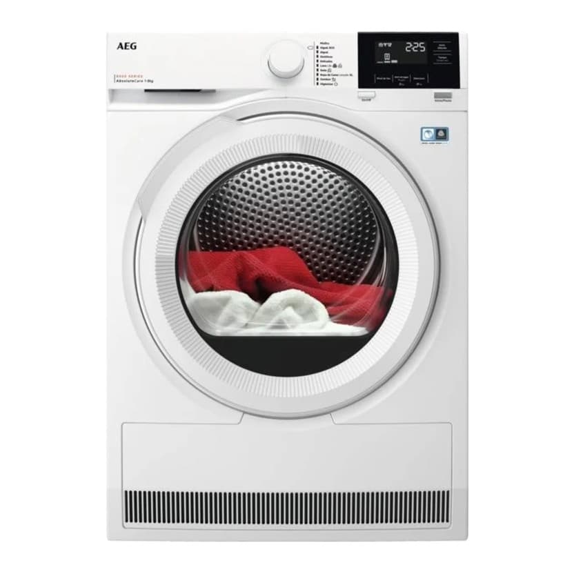 Secador de roupa AEG TR818A2OB | 8 kg, Bomba de calor, A+++