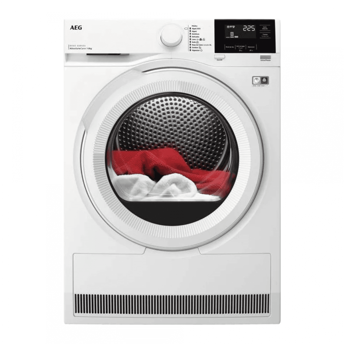 Secador de roupa AEG TR818A2OB | 8 kg, Bomba de calor, A+++