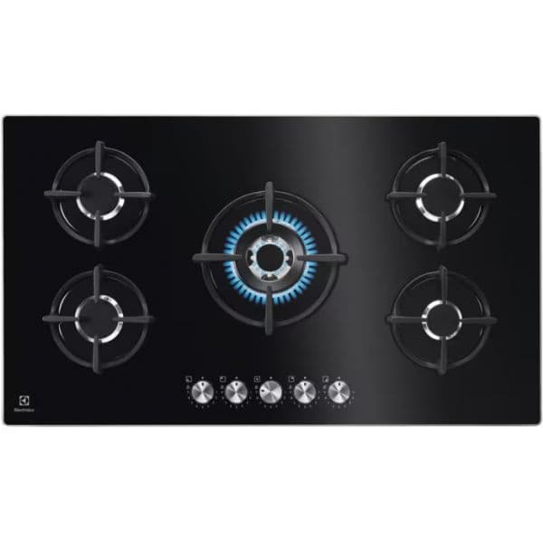 Placa Gás Electrolux KGG95372K Gás Natural 90cm