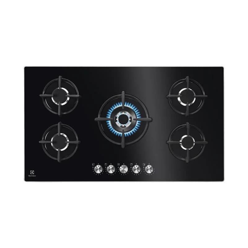 Placa Gás Electrolux KGG95372K Gás Natural 90cm